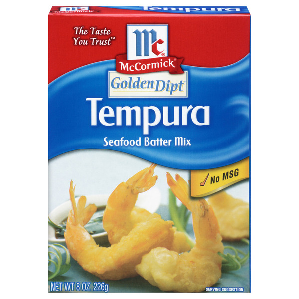 MCCORMICK GOLDEN DIPT Tempura Seafood Batter Mix Same-Day Delivery