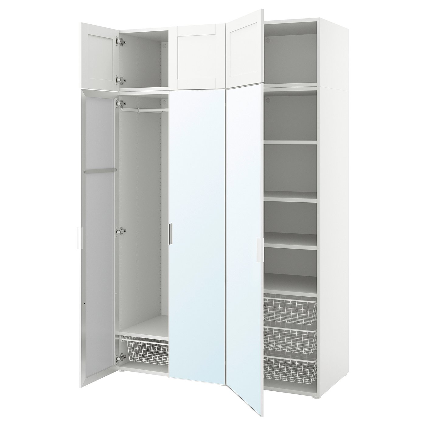 鏡付きワードローブ（ミラー付き収納）の通販 - IKEA