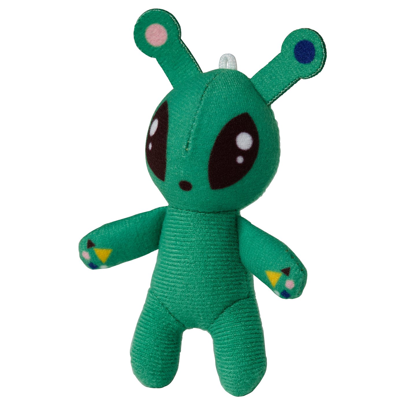AFTONSPARV soft toy, mini-alien/green, 4