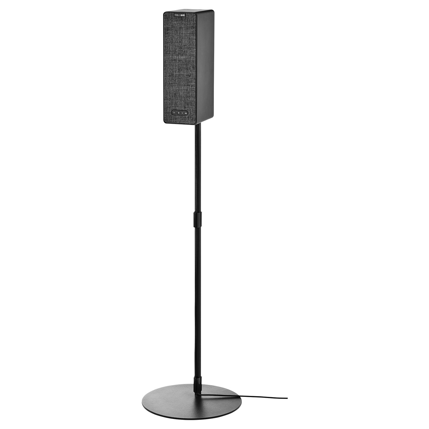 SYMFONISK bookshelf Sonos speaker w stand, black/gen 2 - IKEA
