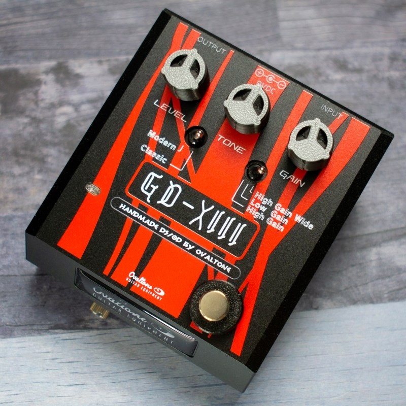 Ovaltone】 GD-013、GD-013 Ver.2.0 に続く3代目となるドライブペダル