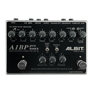 ALBIT A1FD pro Hand-made Tube preamp / D.I. ｜イケベ楽器店