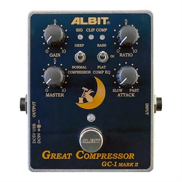 ALBIT GW-1B [GERMANIUM DIODE BOOSTER FOR BASS] ｜イケベ楽器店