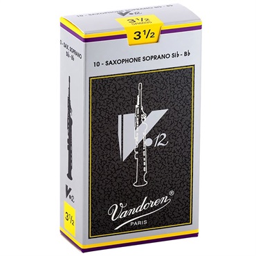 VANDOREN 《硬さ：3》ソプラノサックス用リード バンドレン V12 【宅配