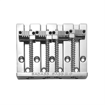 ALLPARTS Leo Quan Badass II 4-String Bass Bridge (Chrome) [BB-3342