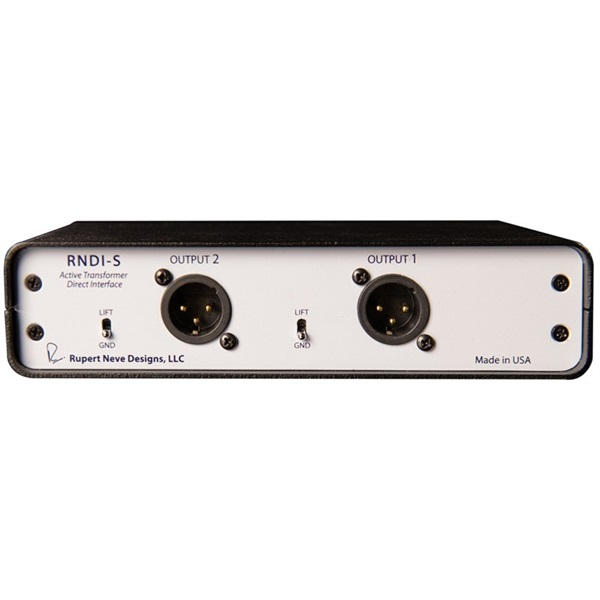 RUPERT NEVE DESIGNS RNDI-S (ステレオ・アクティブ・トランス・DI