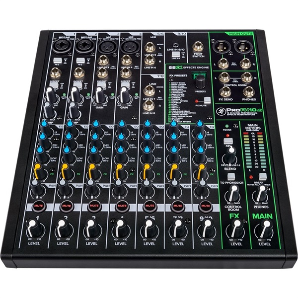 MACKIE ProFX10v3 【USB端子内蔵アナログミキサー】 ｜イケベ楽器店