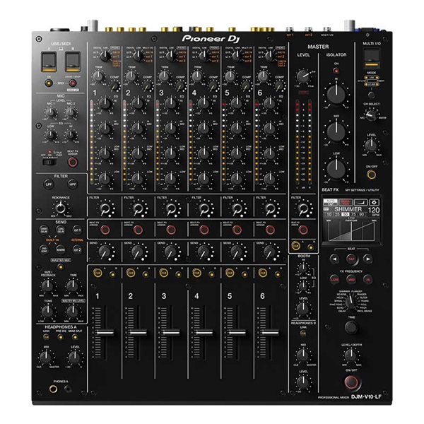 Pioneer DJ DJM-V10-LF 【6chプロフェッショナルDJミキサー】 ｜イケベ