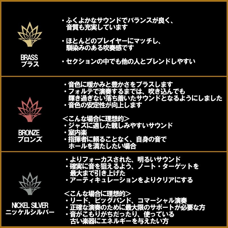 LOTUS ロータス / 7M ブラス トランペット用 マウスピース ｜イケベ