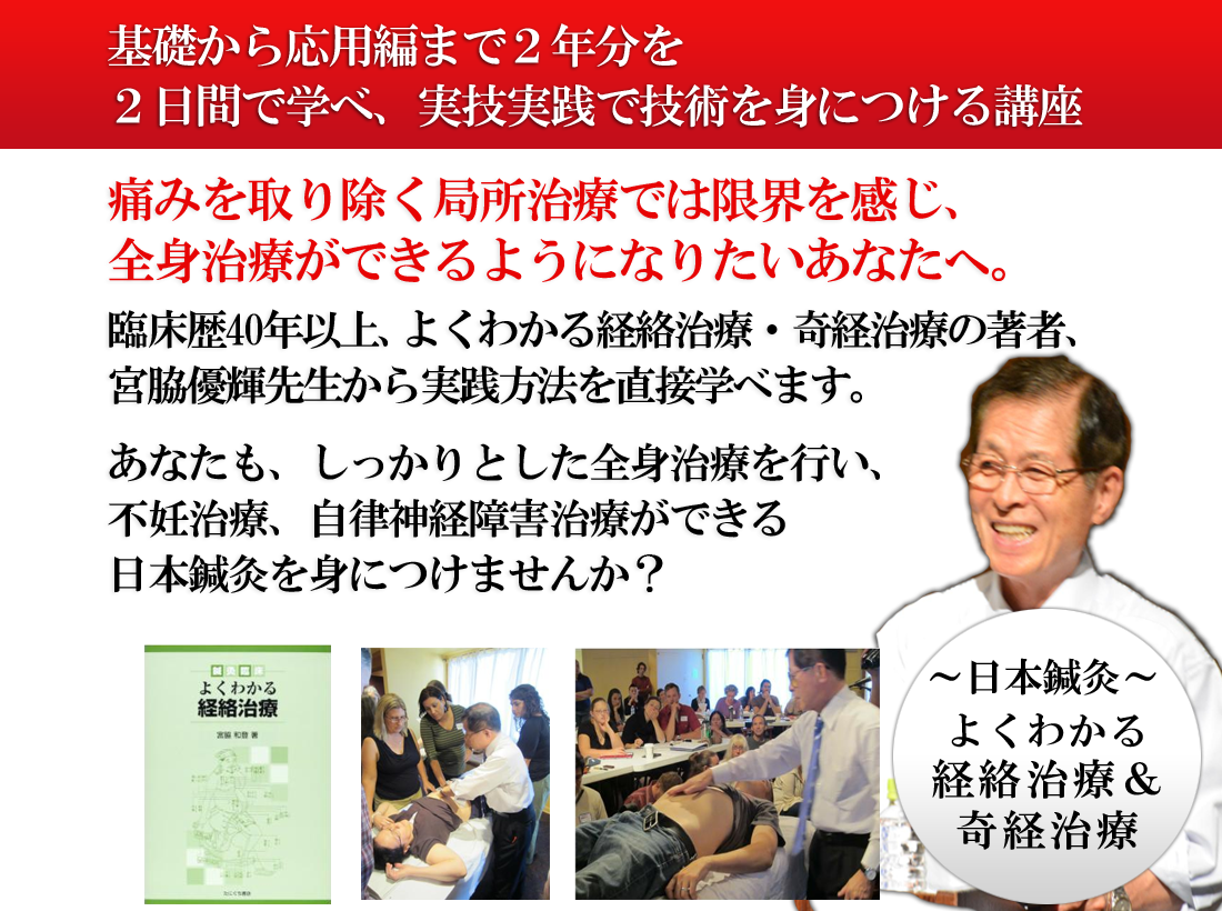 日本鍼灸 よくわかる経絡治療・奇経治療