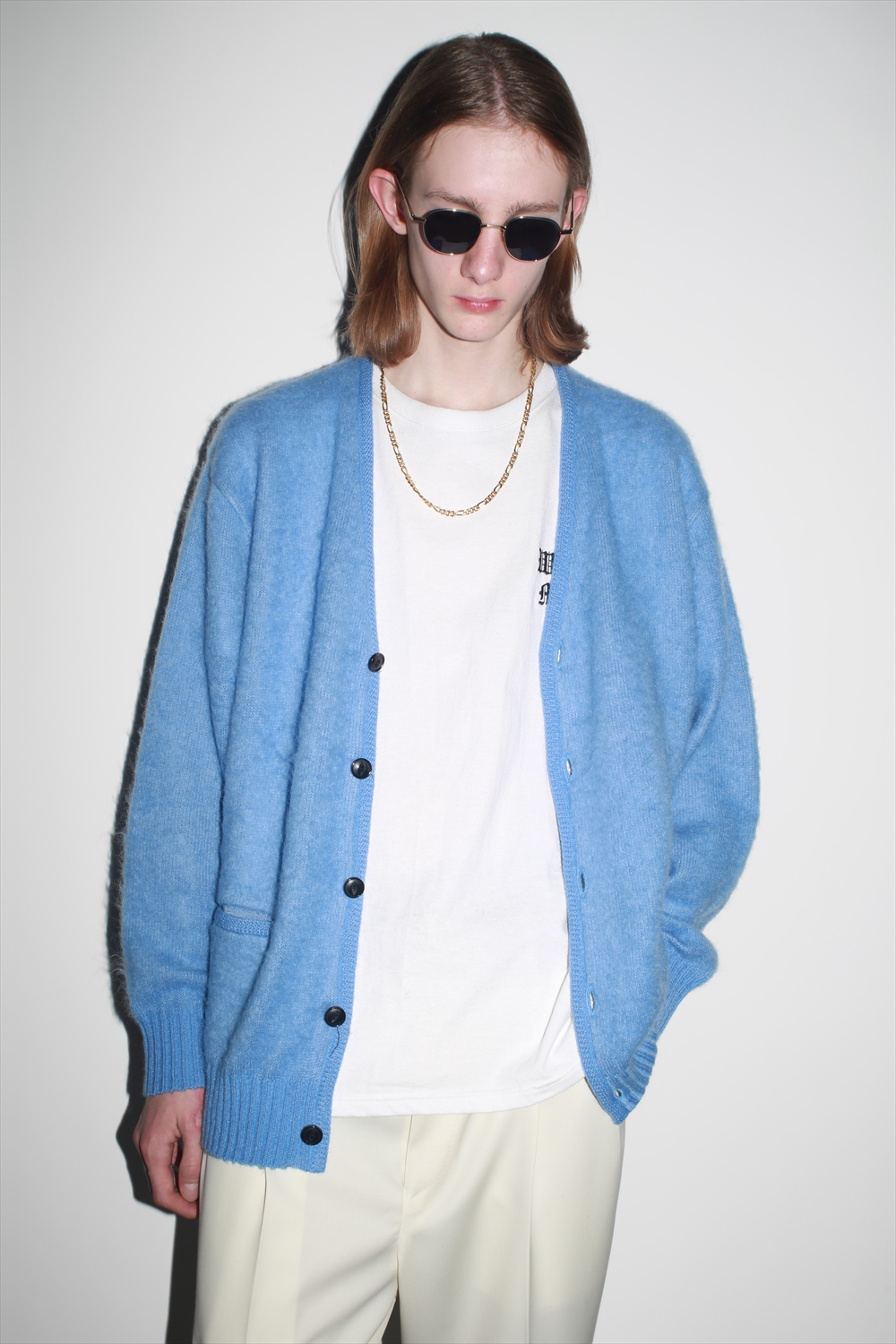 WACKO MARIA/DORMEUIL / PLEATED TROUSERS（TYPE-2）（OFFWHITE