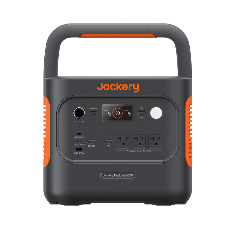 Jackery Explorer 2000 v2 Portable Power Station | 2042Wh 2200W LFP