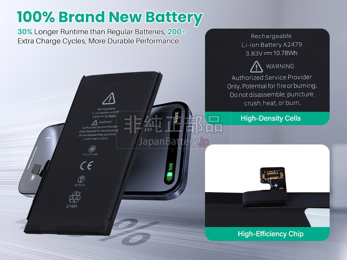 新品 Apple IPHONE 12 バッテリー交換 | JapanBattery.jp