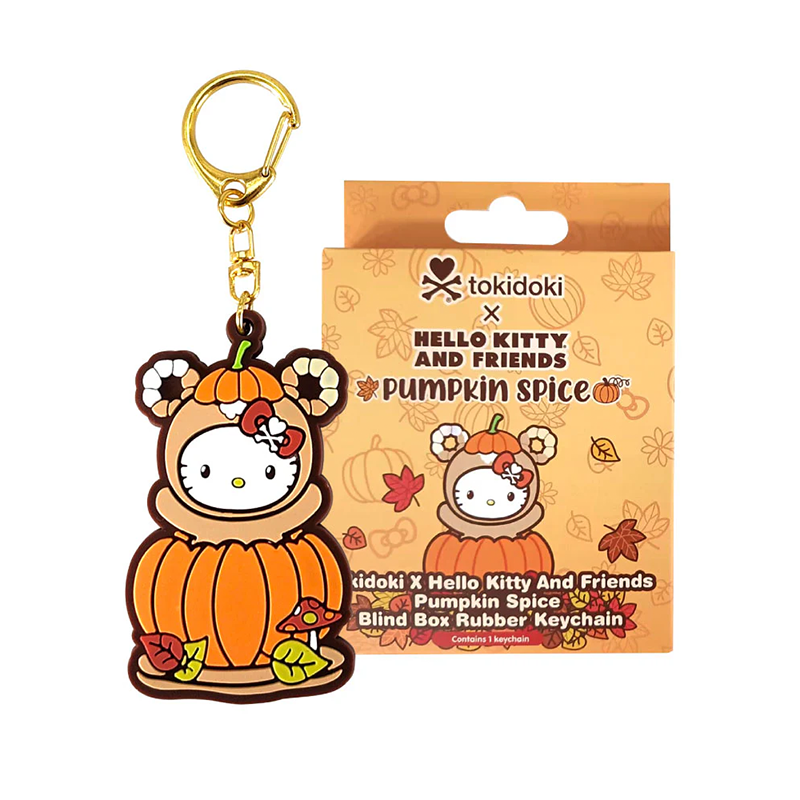 tokidoki x Hello Kitty and Friends Pumpkin Spice Keychain Blind