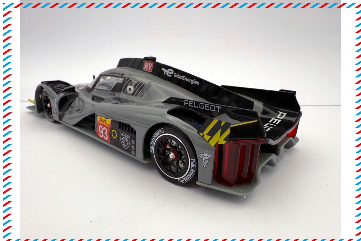 Peugeot 9x8 LMH 6h Fuji 2022 #93 Pro Anglewinder-Chassis Scaleauto