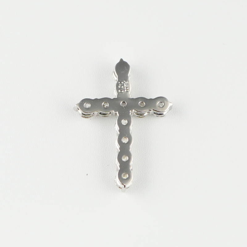 ダイヤモンドプチネックレス Pt900 1.0ct Pt850 チェーン (Type-SC