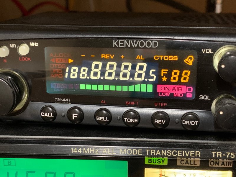 新古品 未使用 KENWOOD TM-441 モービル無線機 新古品 未使用 KENWOOD