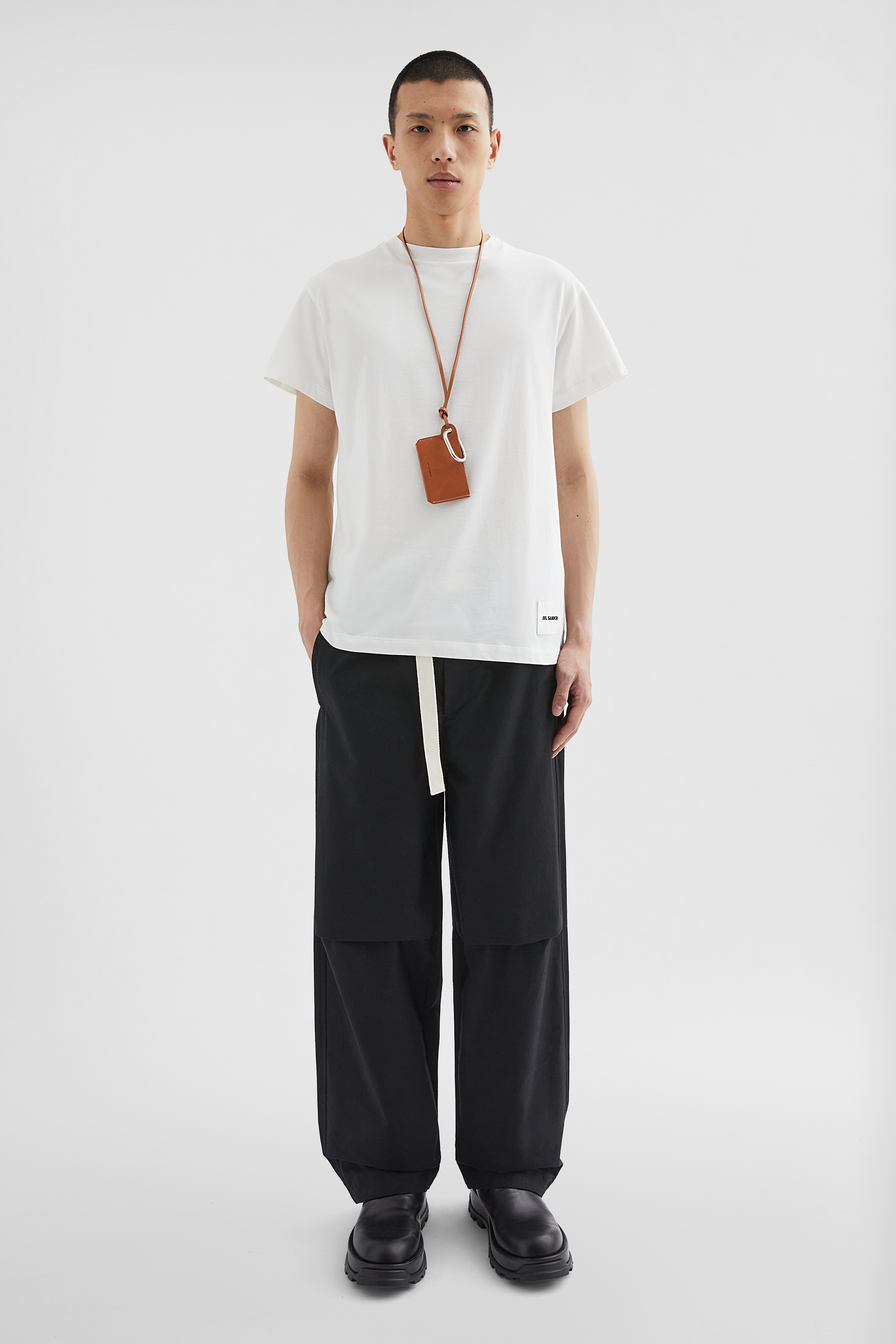 3パックTシャツ ロングスリーブ メンズ | Jil Sander 公式オンラインストア