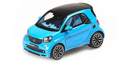 MINICHAMPS 437036201 Smart Brabus Ultimate 125 - Blue 1/43 - JJMstore