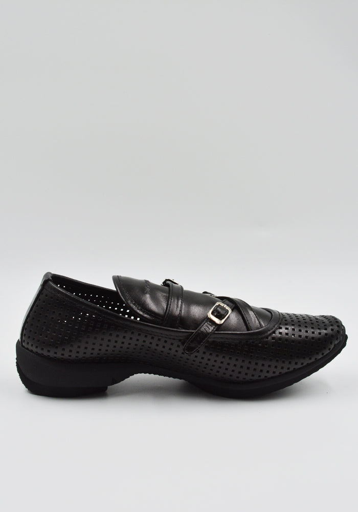 DOSHABURI通販｜KIKO KOSTADINOV SONIA BUCKLED LOAFER PERFORATED