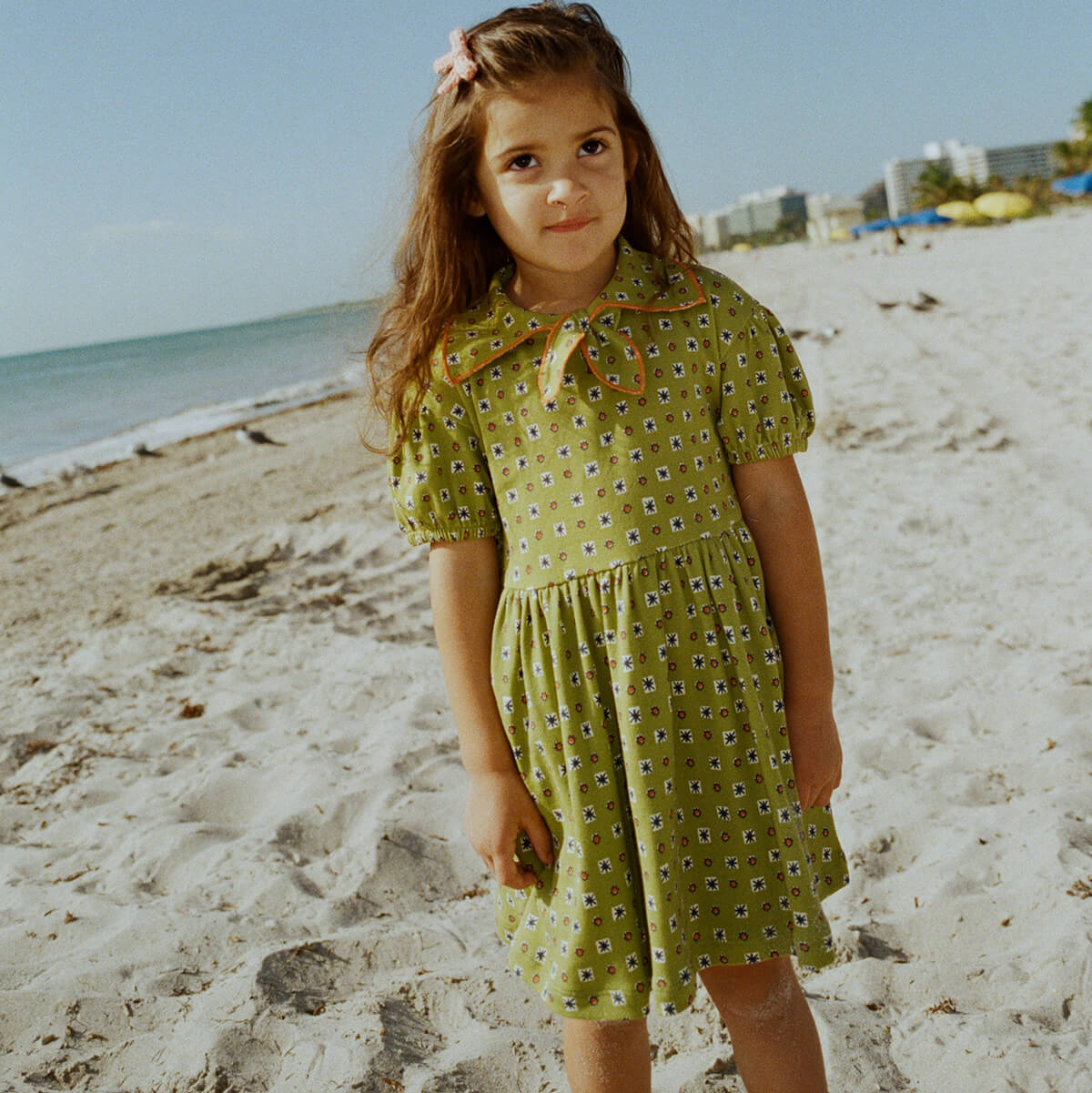 Junior Scout Dress in Camper Puff Star by Misha & Puff - Last Ones