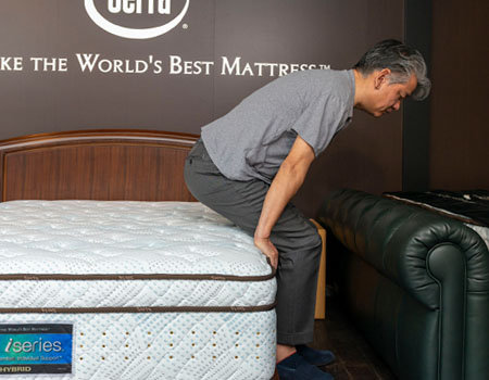上質なホテルベッドのソフトな寝心地 ～Serta iSeries ハイブリッド