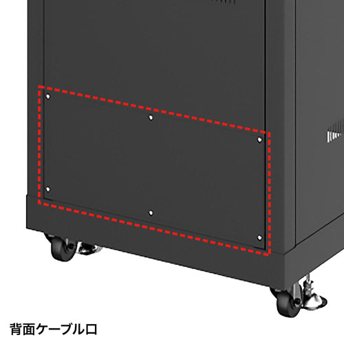 CP-SVN3610BKN サンワサプライ 19インチサーバーラック （36U） 奥行