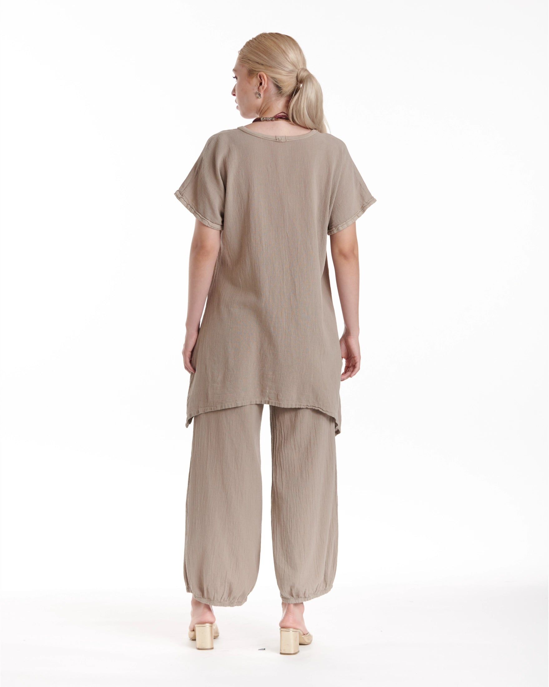 Faith Cotton Gauze Blouse | Oh My Gauze!