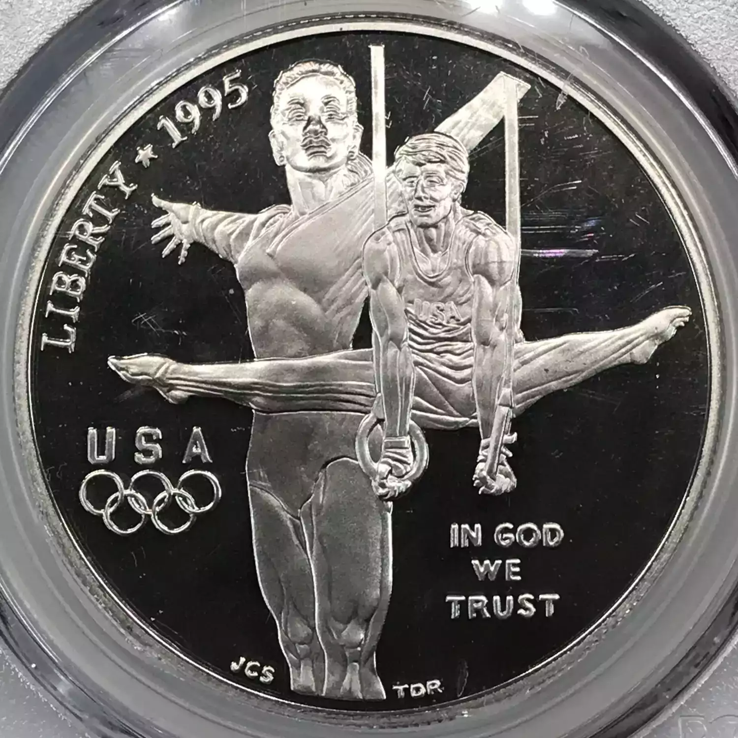 1995 Atlanta Centennial Olympics Commemorative Silver Dollar PCGS