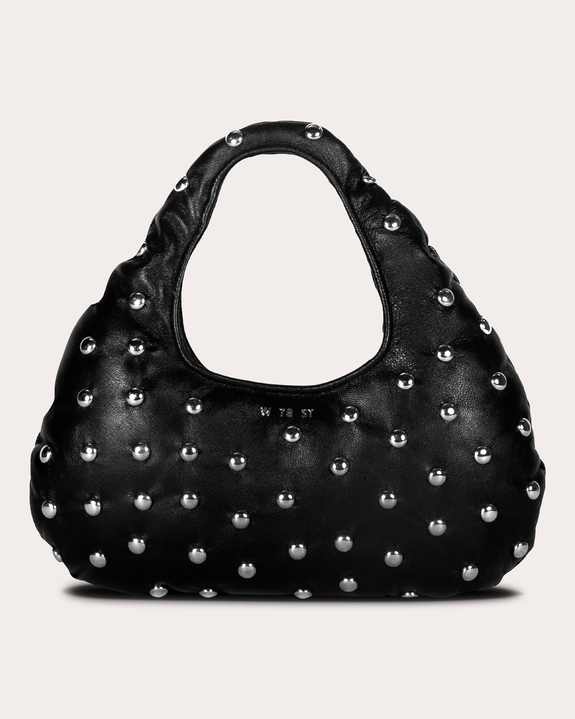 Medium Cloud Studded-Leather Shoulder Bag | Olivela