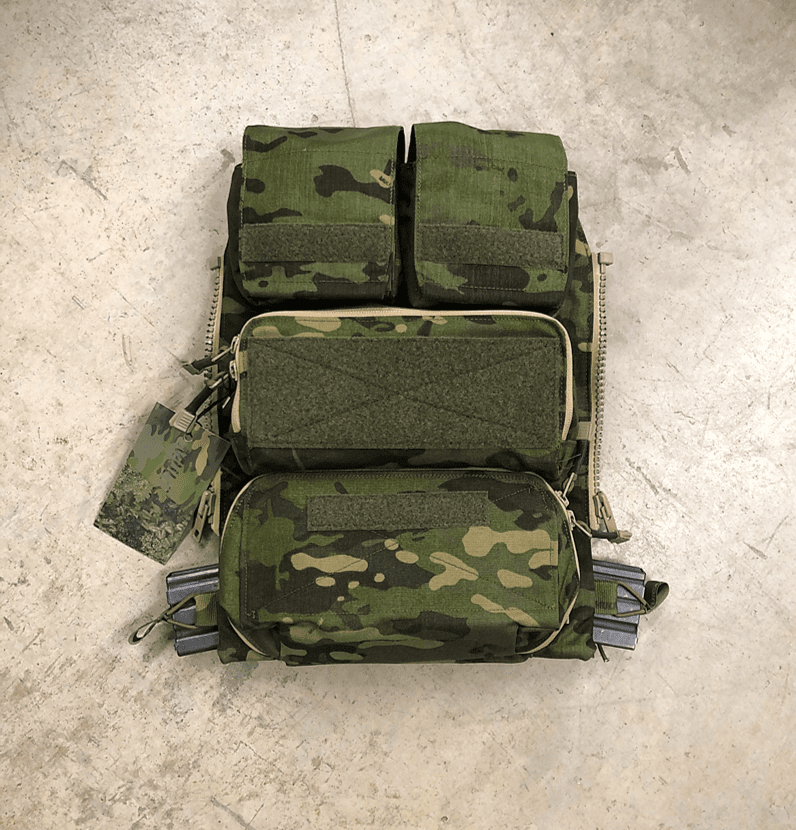 Crye Precision Pouch Zip-On Panel 2.0 - Multicam Tropic