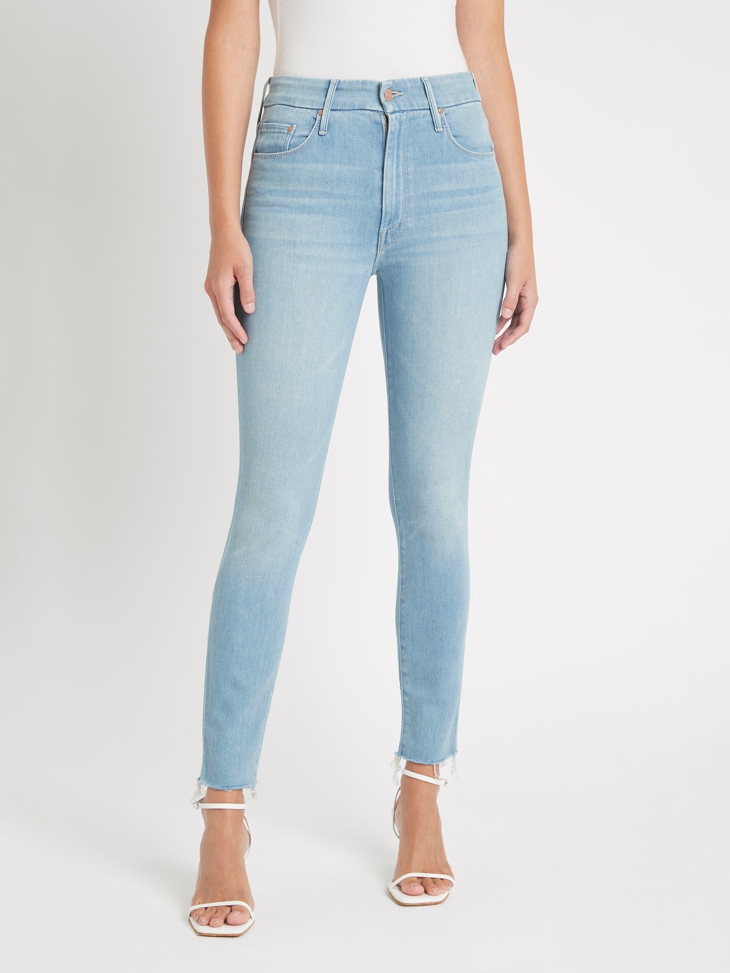 Mother Denim Looker Ankle Fray Jean in Hold My Hand – Order Of Style