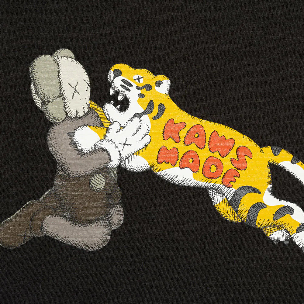 Buy Human Made X KAWS Tee #2 Black online in Singapore | ORIGINALFOOK
