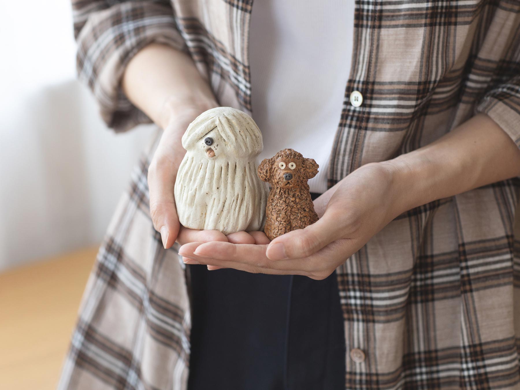 幸生窯 陶のオブジェ／犬｜オブジェ・ぬいぐるみ｜オルネ ド フォイユ