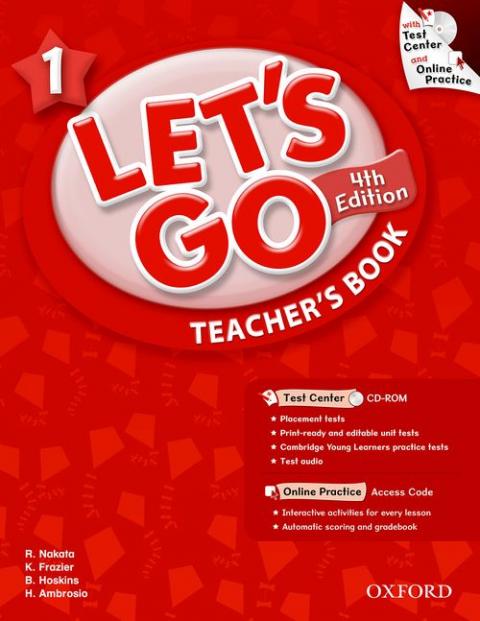 Let's Go: 4th Edition Level 1: Teacher's Book with Test Center