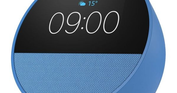 Ourfriday | Amazon Echo Spot (2024) - Ocean Blue