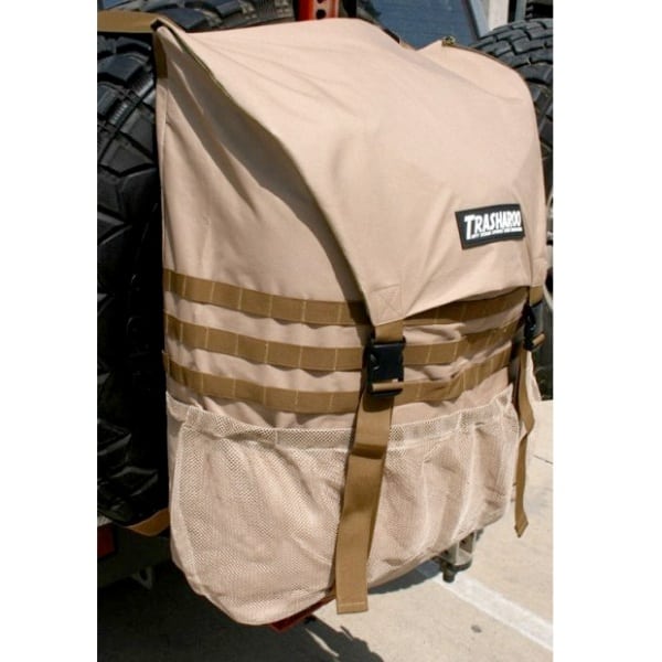 Trasharoo Spare Tire Trash Bag Tan — Overland Depot