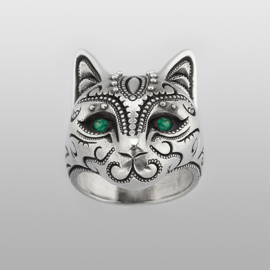 La` Moo (Emerald) | Rings by Kalico Lucy | Online Boutique Oz