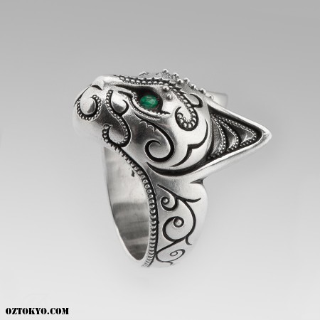 La` Moo (Emerald) | Rings by Kalico Lucy | Online Boutique Oz