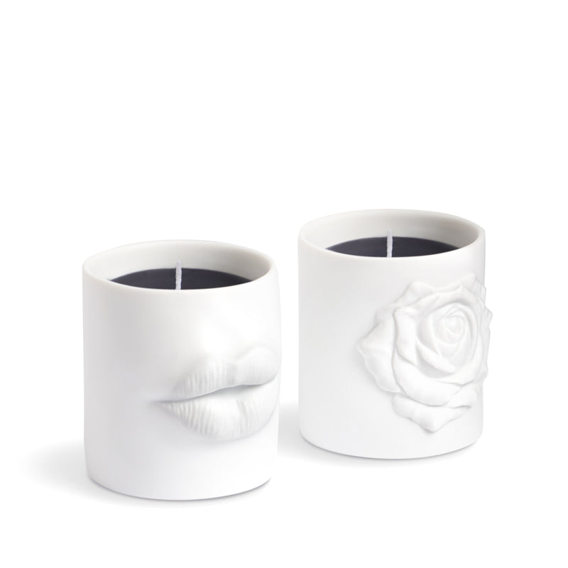 Exclusive - Le Duo - Oh Mon Dieu! + Rose Noire Candles - Small (Set of