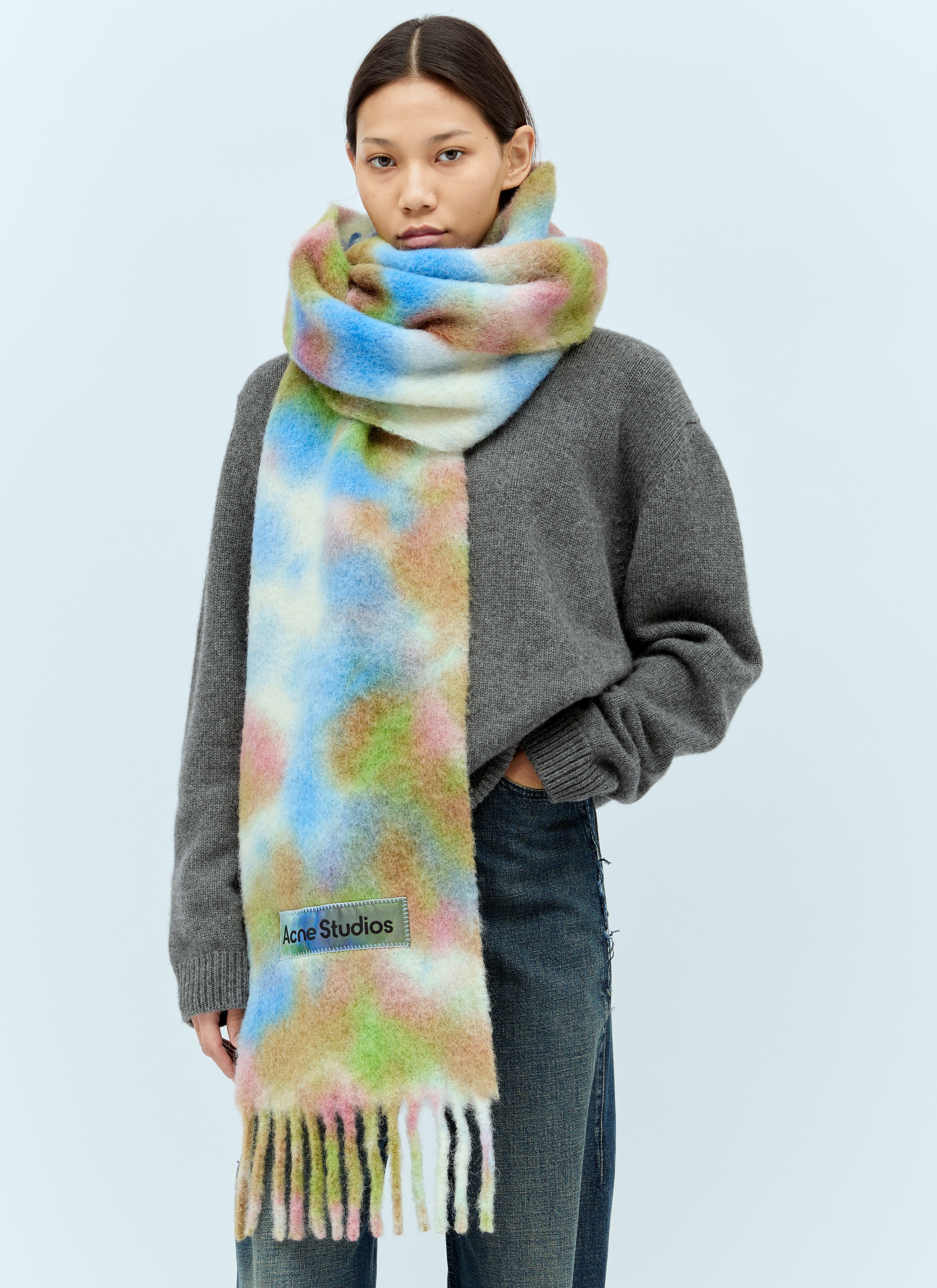 Acne Studios Tie-Dye Scarf in Multicolour für Damen | LN-CC®
