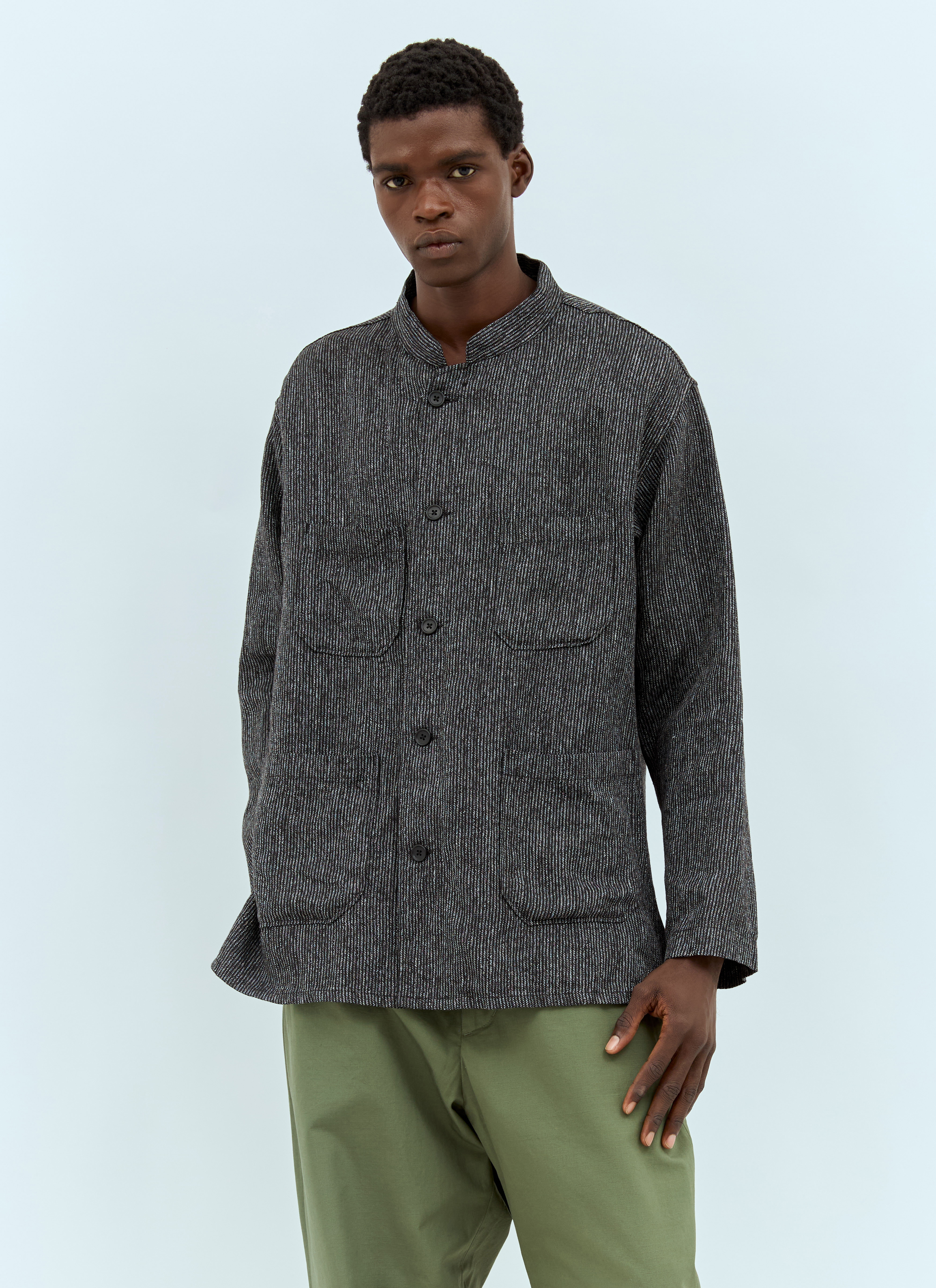 Engineered Garments Men's' Dayton Shirt in Grey | LN-CC®
