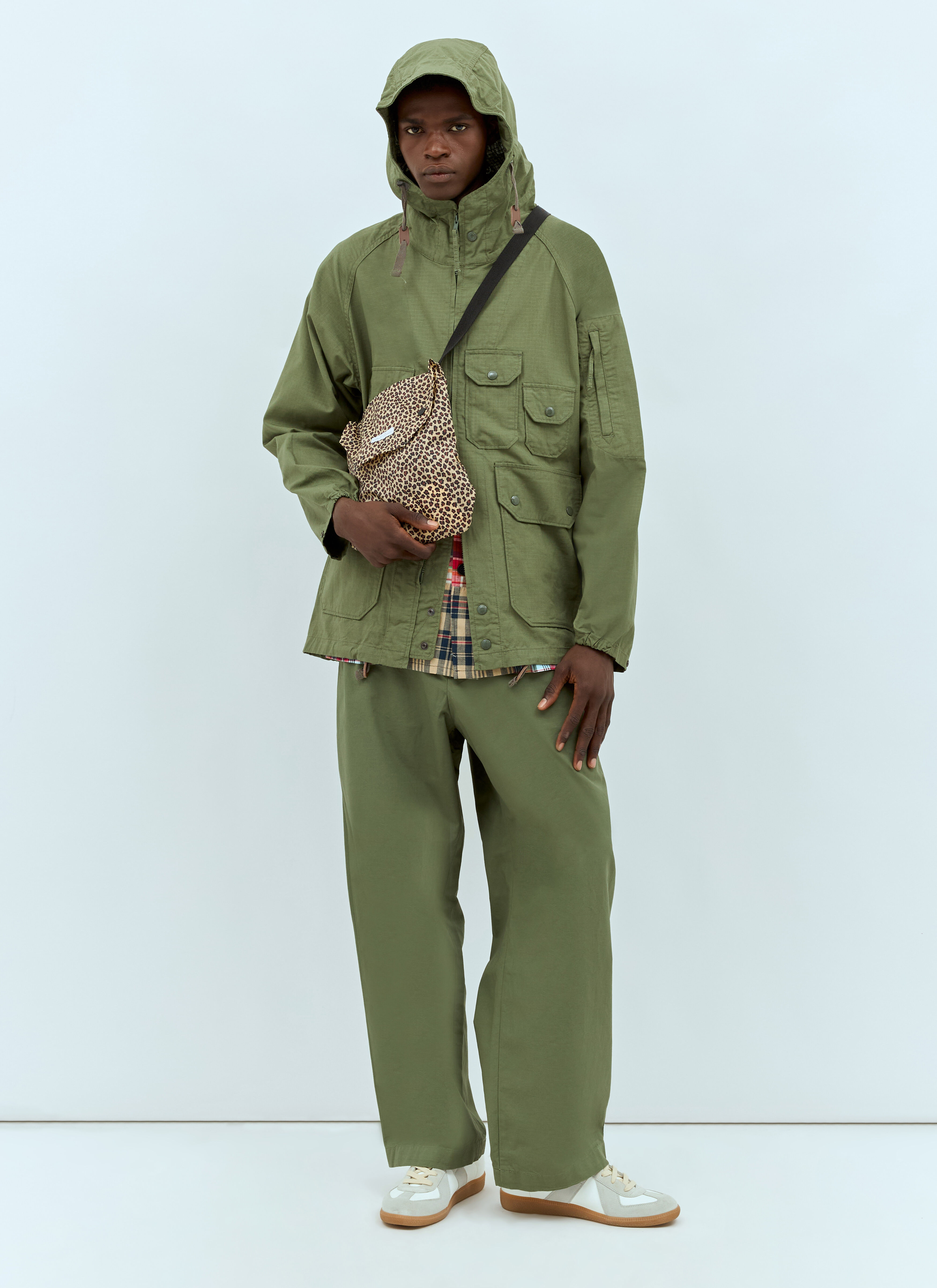 Engineered Garments Men's' Atlantic Parka in Green | LN-CC®