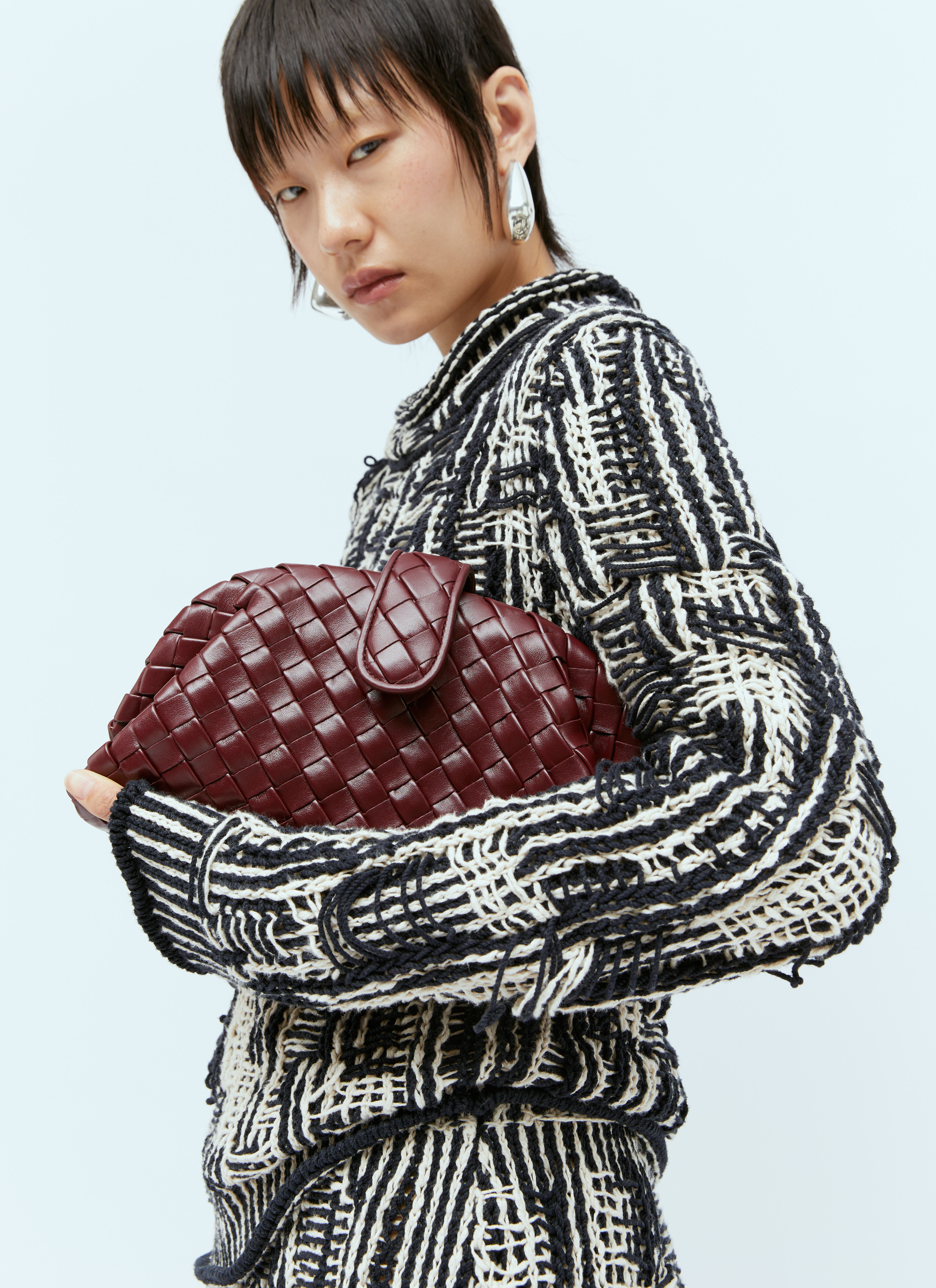 Bottega Veneta Women's' Teen Lauren 1980 Shoulder Bag in Red | LN-CC®