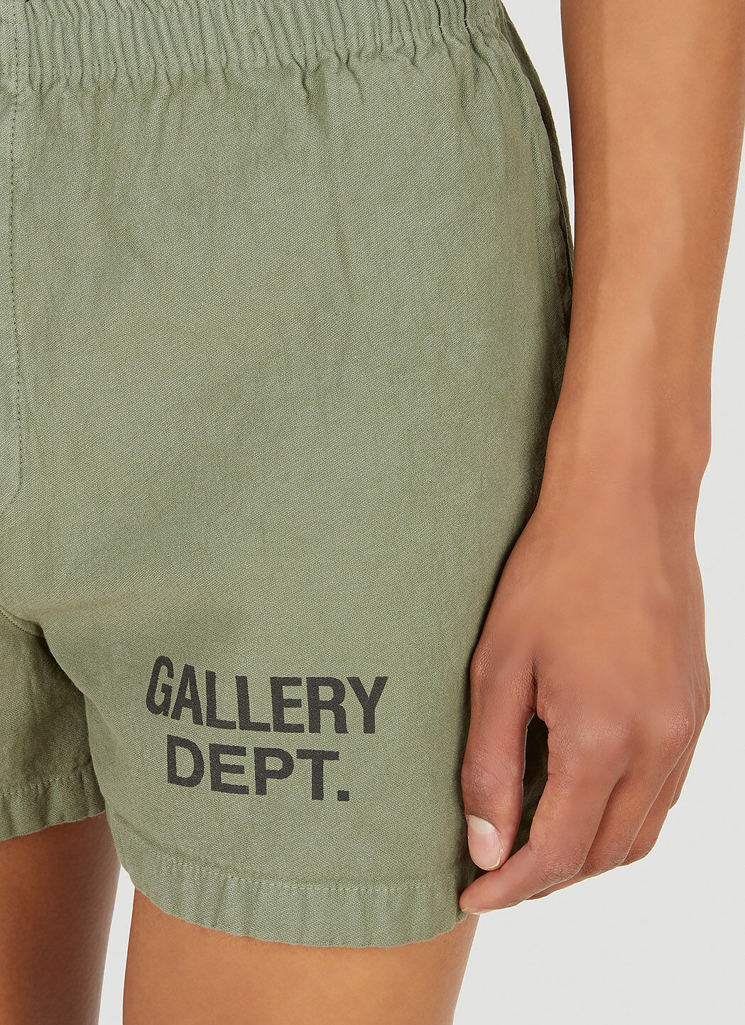 Gallery Dept. Zuma Track Shorts in Khaki | LN-CC
