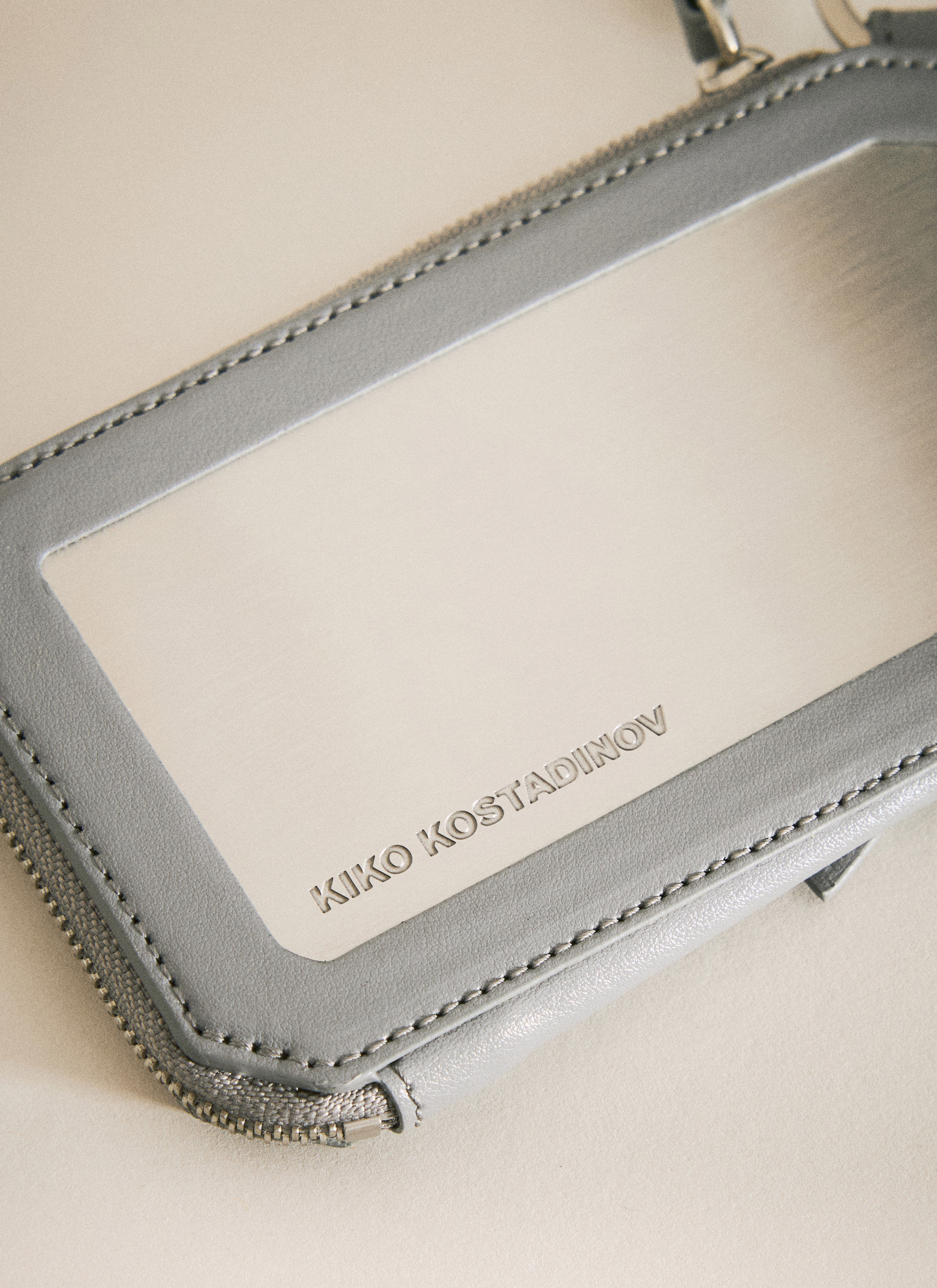 Kiko Kostadinov Men's' OHNE Wallet in Grey | LN-CC®