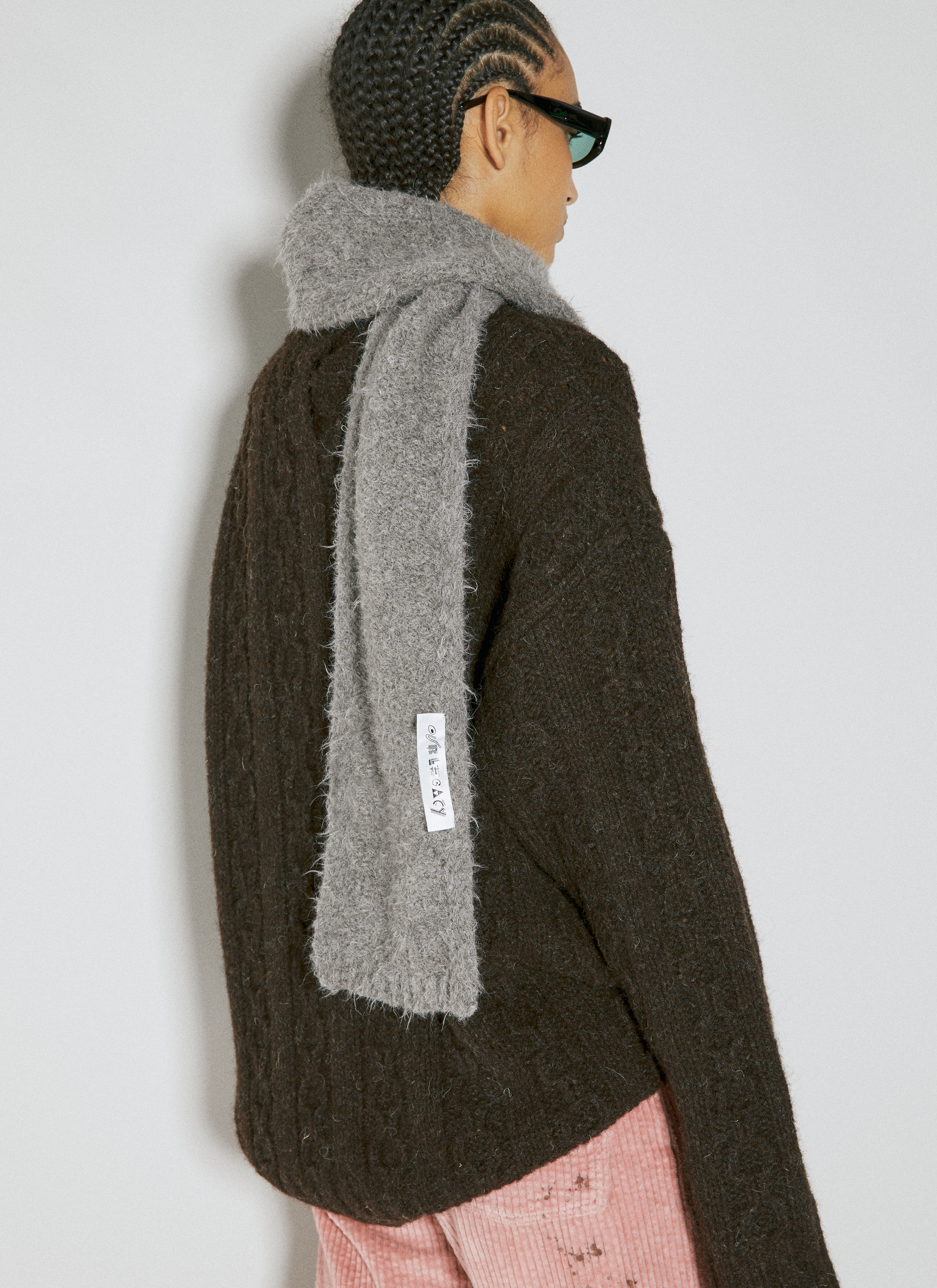 Our Legacy Women's' Floss Scarf in Grey | LN-CC®
