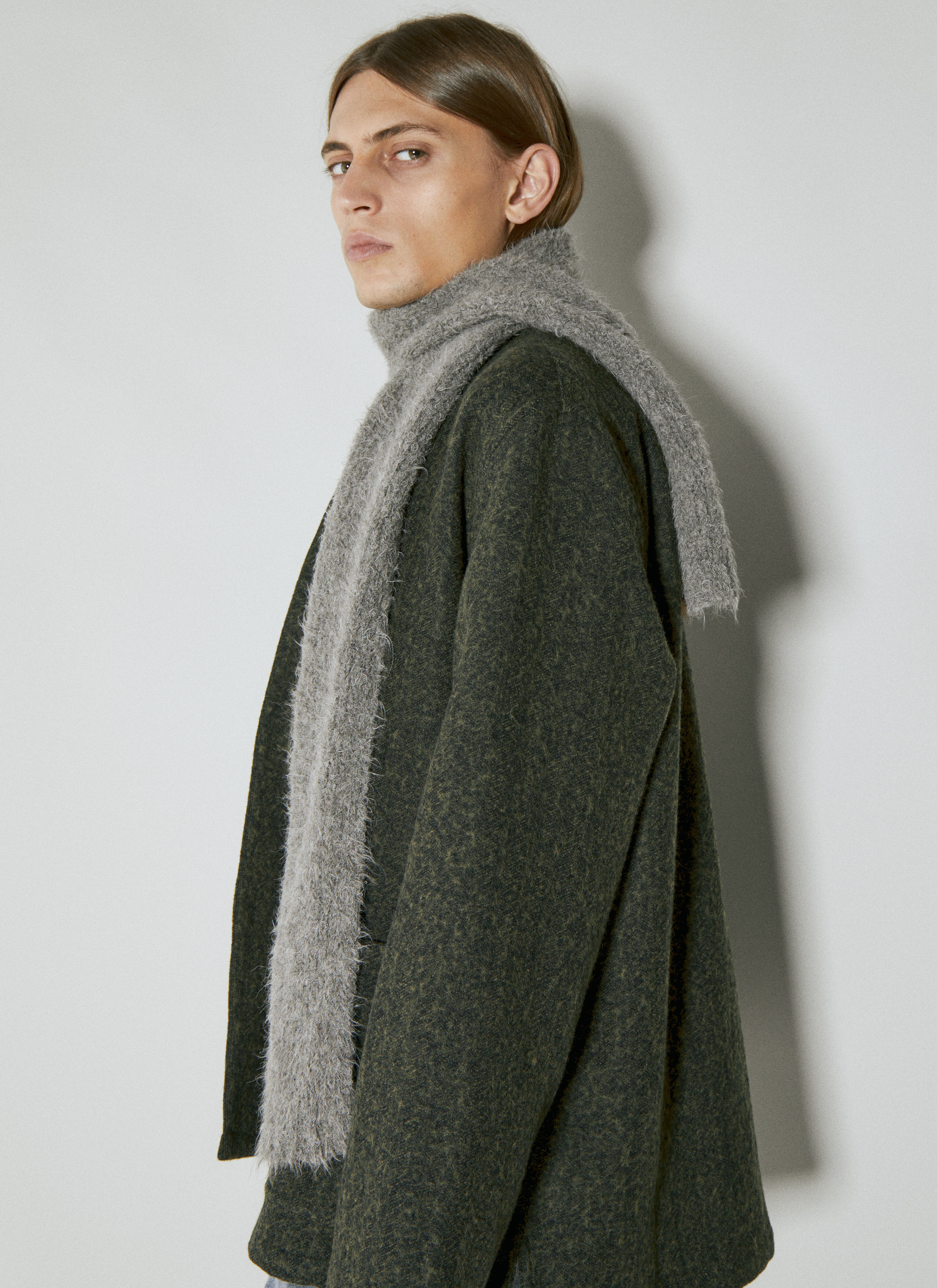 Our Legacy Men's' Floss Scarf in Grey | LN-CC®