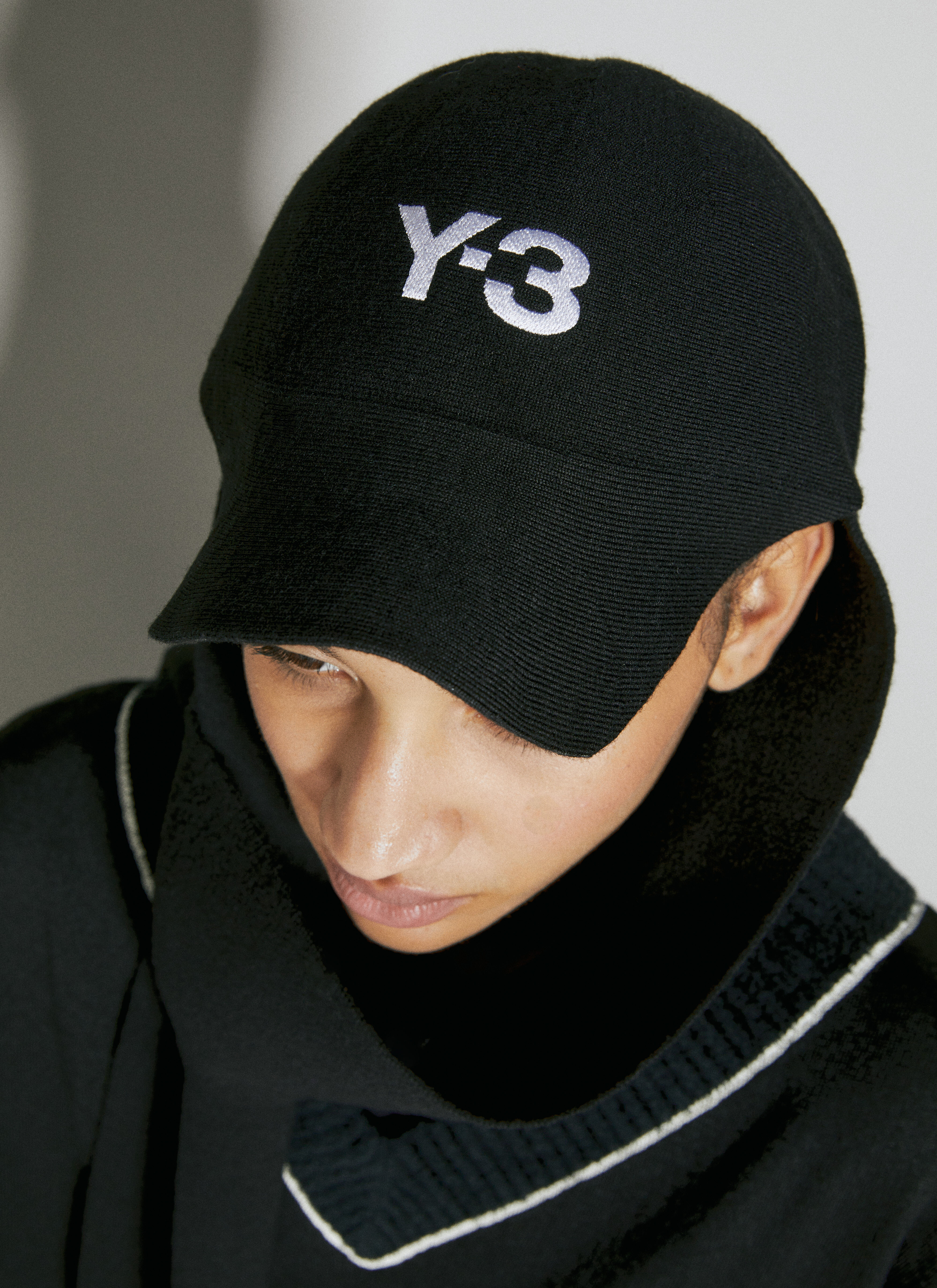 Y-3 レディース スカーフ付きコントラストロゴ ベースボールキャップ