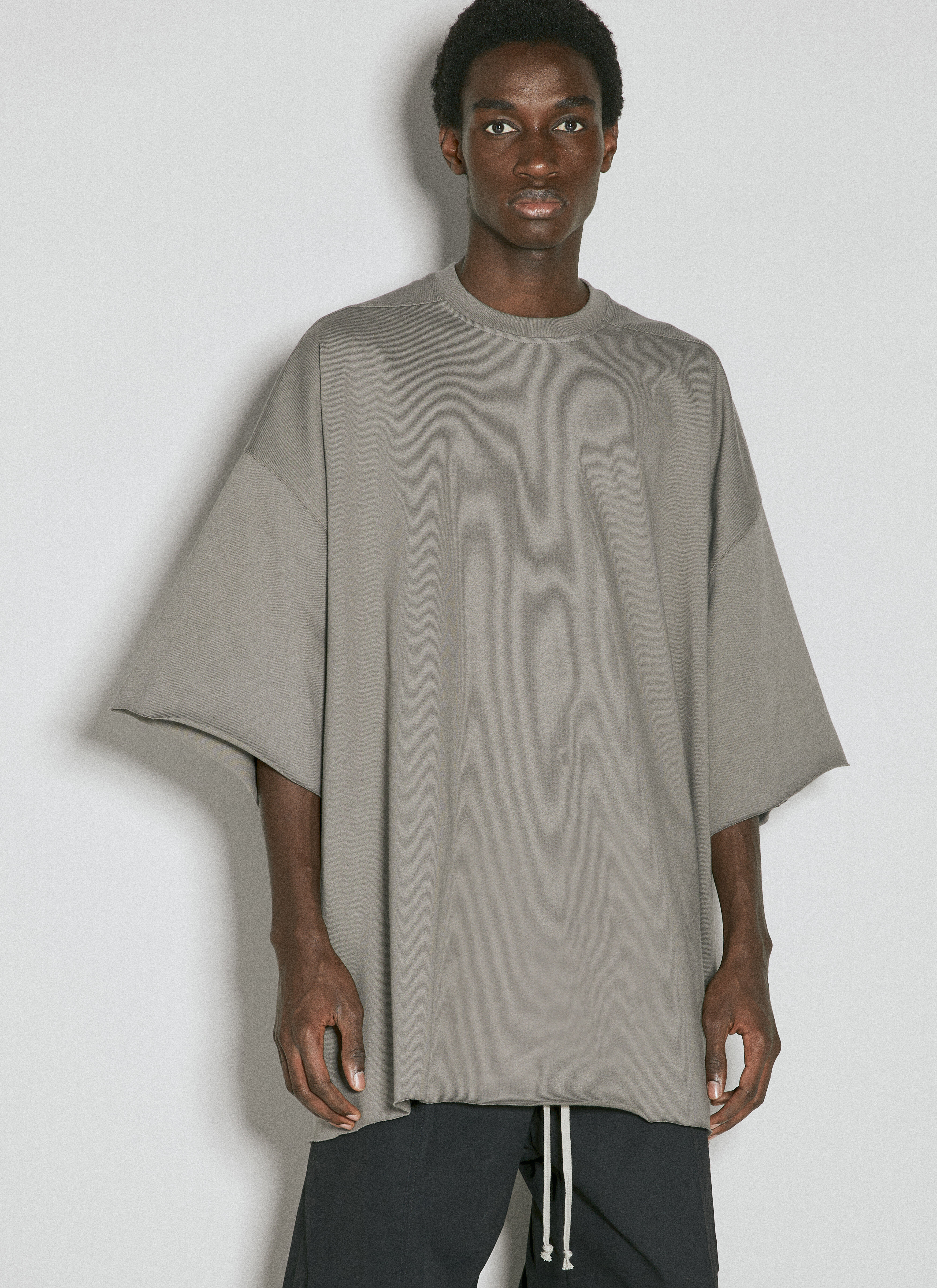 Rick Owens Men's' Tommy-T T-Shirt in Grey | LN-CC®